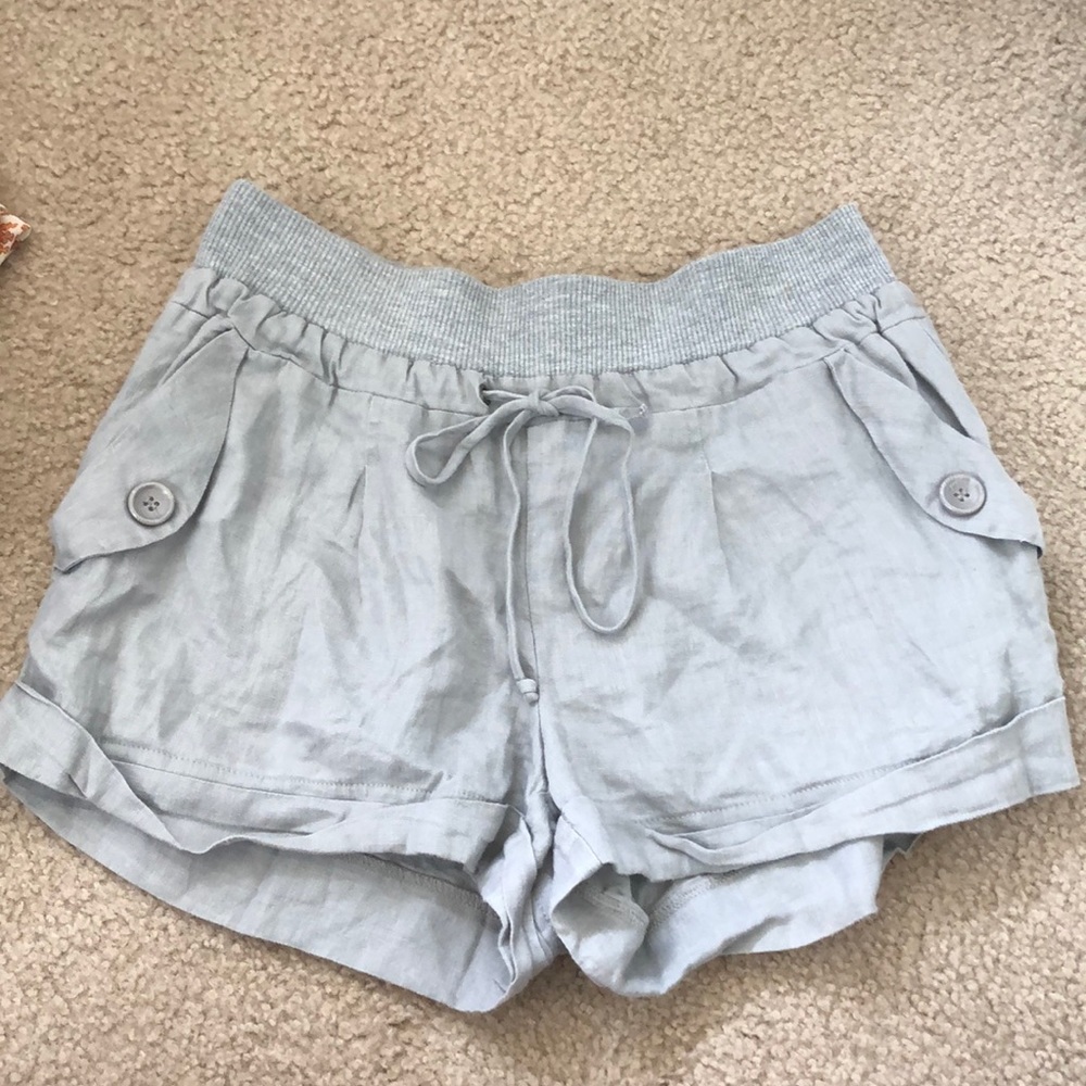 Forever 21 Linen Button shorts